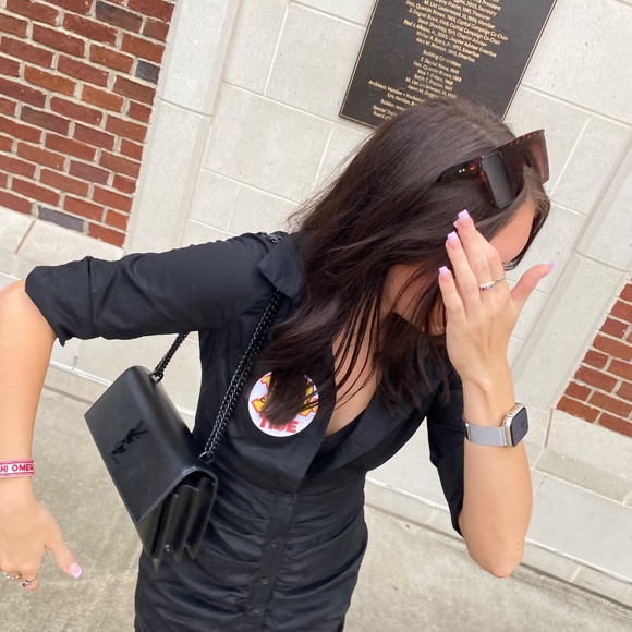 Revolve Superdown Button Up Mini Dress - Picture 3 of 3